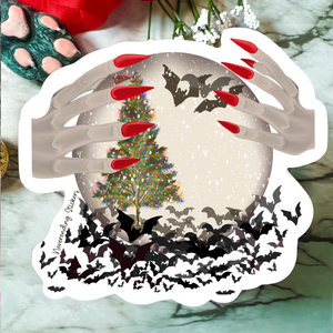 Neverending Stickers - Crystal Ball - Christmas Tree - Snow Globe - Fortune Teller - Bats - Vinyl Sticker or Magnet